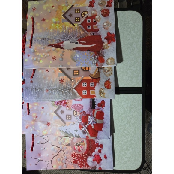 Other - 12pk Christmas Bags‎ Mixed Designs